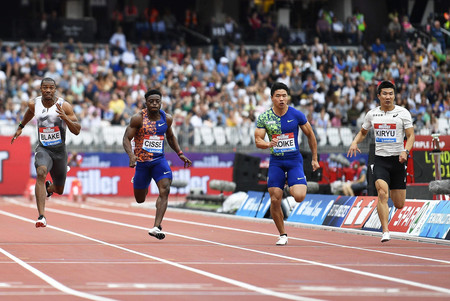 小池が9秒98 日本歴代2位 3人目の9秒台 陸上男子100メートル 時事通信ニュース