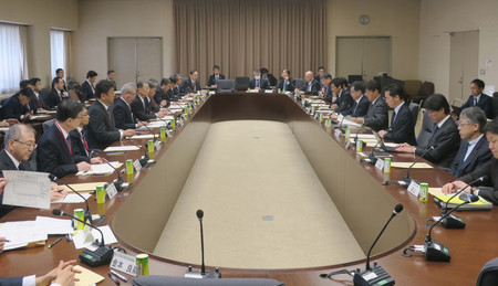 電力サイバーセキュリティー対策会議の初会合=14日午前、経済産業省