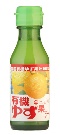 光食品が販売する有機ユズ果汁(同社提供)
