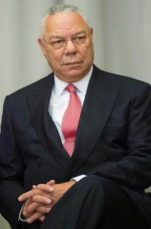 パウエル元米国務長官=2014年9月、ワシントン(AFP時事)