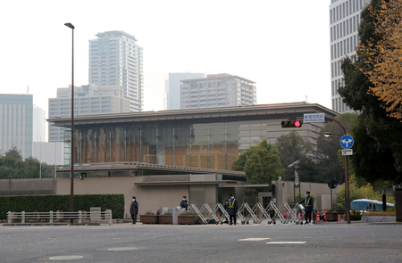 首相官邸=東京都千代田区