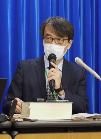 厚生労働省専門家組織の脇田隆字座長=2021年10月、東京都千代田区