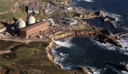 米カリフォルニア州唯一の稼働原発「ディアブロキャニオン原発」(米原子力エネルギー局のツイッターより・時事)