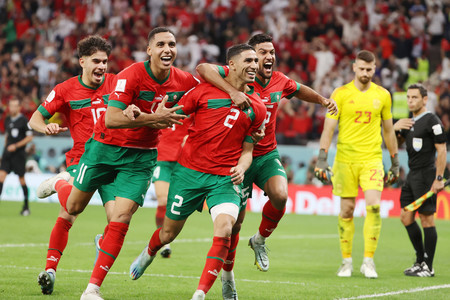 モロッコ初の８強＝スペインをＰＫ戦で破る―Ｗ杯サッカー | 時事通信 
