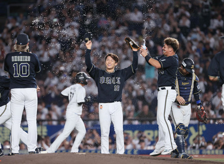 オリックスの山本がノーヒットノーラン＝自身２度目の快挙―プロ野球 