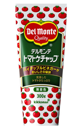 キッコーマンが値上げを発表した「デルモンテ　トマトケチャップ」（３００グラム）（同社提供）