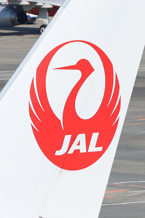 日本航空機に描かれているロゴ