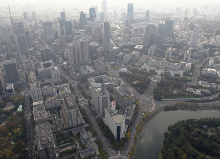 東京・霞が関の官庁街（資料写真）