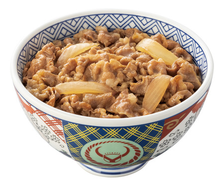 吉野家が２９日に値上げする「牛丼（並盛）」（同社提供）