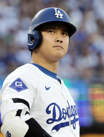 ドジャースの大谷翔平選手(EPA時事)