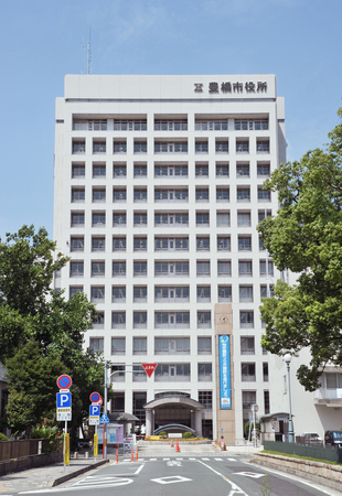 豊橋市役所＝愛知県豊橋市