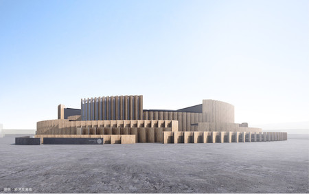 2025年大阪・関西万博に政府が出展する日本館のイメージ図(経済産業省提供)