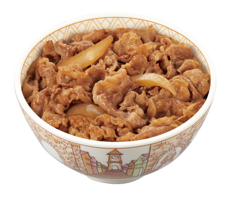 すき家が値上げする「牛丼並盛」(同社提供)