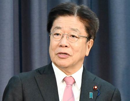 加藤勝信財務相=3月31日、財務省