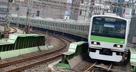 JR山手線の車両(資料/AFP時事)
