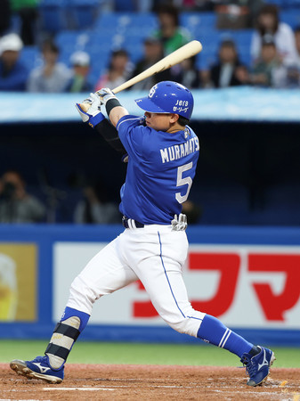 中日の村松、悔しさ晴らす一発＝プロ3号も神宮で―プロ野球