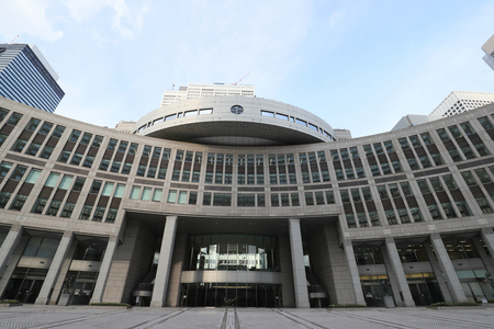 東京都議会議事堂=東京都新宿区