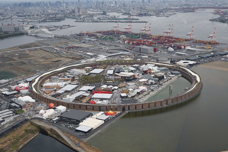 大阪・関西万博の会場=大阪市此花区