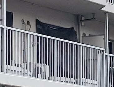 埼玉県警が家宅捜索した、オウム真理教元代表の松本智津夫元死刑囚の妻の自宅＝７月、同県越谷市