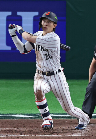 控えに貴重な実戦の場＝大幅入れ替え、周東3ラン―WBC | 時事通信