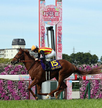 2歳女王スターアニスが優勝＝高野調教師はクラシック初V―競馬桜花賞