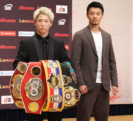 井上尚弥「人生懸け」、中谷潤人「必勝」＝2日に東京ドーム決戦