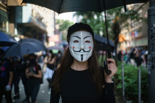 香港デモに ガイ フォークス の仮面 新たなシンボルに 時事通信ニュース