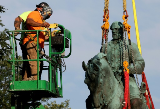 奴隷制支持の米南軍リー将軍像を溶解、アート作品として再利用へ ...