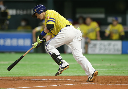 内野ゴロに倒れた松田宣 プロ野球 時事通信ニュース