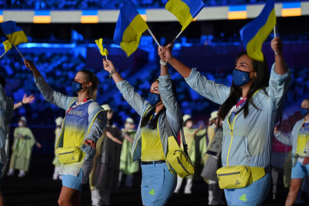 ウクライナ入場で原発写真 五輪開会式 時事通信ニュース