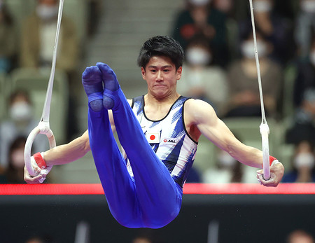 橋本のつり輪 世界体操 時事通信ニュース