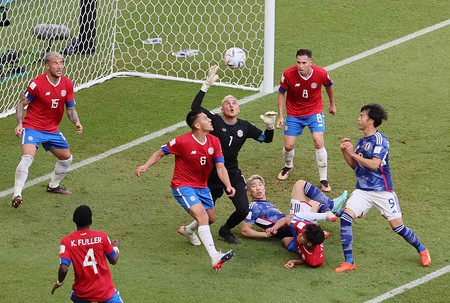 ゴール前の混戦 ｗ杯サッカー 時事通信ニュース