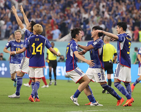 喜ぶ日本代表 ｗ杯サッカー 時事通信ニュース