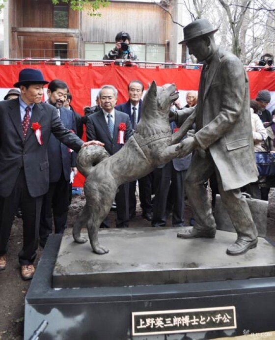 番犬ハチ公 写真】時代を見つめた忠犬ハチ公 (35/35) | 時事通信ニュース