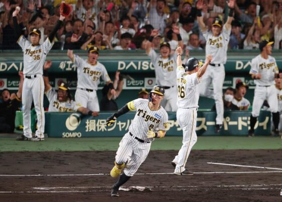 阪神タイガース 18年ぶりセ・リーグ優勝 写真特集：時事ドットコム