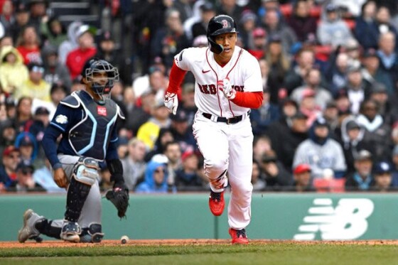 写真】【MLB】吉田正尚（ボストン・レッドソックス） | 時事通信ニュース