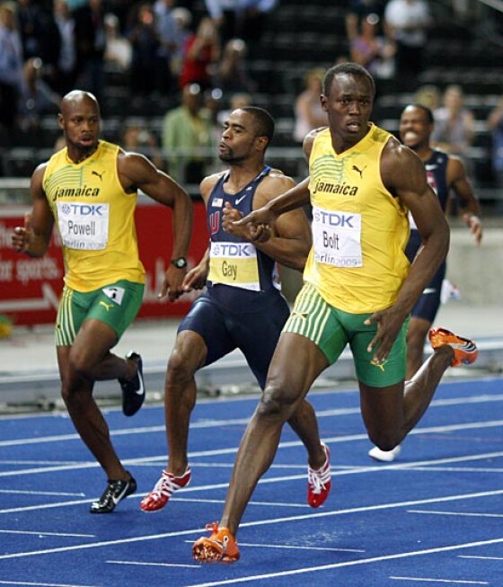 写真 歴代王者 世界陸上 男子１００メートル 11 15 時事通信ニュース