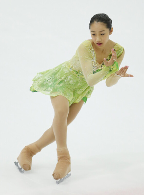 写真 女子フィギュア 山下真瑚 10 10 時事通信ニュース