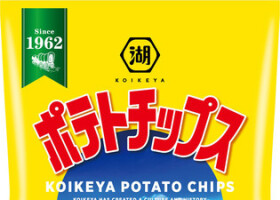 湖池屋が値上げする「ポテトチップス　のり塩」（同社提供）