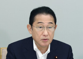 能登半島地震復旧・復興支援本部で発言する岸田文雄首相＝２６日午前、首相官邸