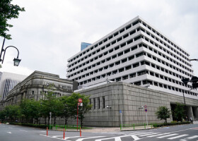 日銀本店＝東京都中央区（ＥＰＡ時事）