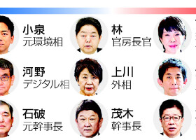 選択的夫婦別姓・自民総裁選候補の立場