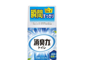 エステーが値上げする「消臭力　トイレ用　スプレー」（同社提供）