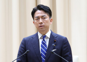 小泉進次郎農林水産相＝２２日、同省