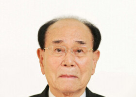 金永南氏　北朝鮮の前最高人民会議常任委員長（ＡＦＰ時事）