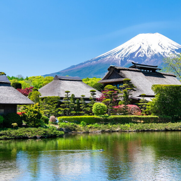 山梨県忍野村